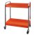 (Bild für) Rollwagen mit 2 Einlageböden, orange