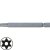 (Bild für) 1/4" Bits, 70 mm, Torx®, TR 15, 5er Pack, Sicherungsstift