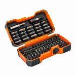 (Bild für) Bit-Box, 100-tlg, Schlitz, Phillips, Pozidriv, Torx®, Torx®-TR, Sechskant, Robertson®, SB-Verpackung
