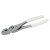 (Bild für) Kombizange, Edelstahl/Inox, magnetisch, PVC ummantelte Griffe, 200 mm