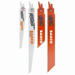 (Bild für) Säbelsägeblatt-Set für hohe Beanspruchung (Enthält 3940-150-5/8-DSL, 3940-228-5/8-DSL, 3940-228-10-DSL, 3940-150-14-HST, 3940-228-14-HST)