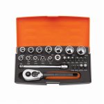 (Bild für) Steckschlüssel-Satz 1/4", 25-tlg, zöllisch