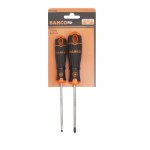 (Bild für) Schraubendreher-Satz, BahcoFit, 2-tlg, Schlitz 4.0 mm + PH 1
