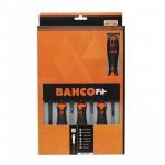 (Bild für) Schraubendreher-Satz, BahcoFit, 8-tlg, Schlitz + PH