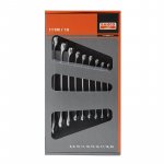 (Bild für) Ring-Maulschlüssel-Satz, 10-tlg, im Karton, 8-22 mm