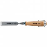 (Bild für) Stechbeitel, Holzgriff, vernickelter Stahlring, 15 x 140 mm