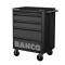 Campaign Werkstattwagen mit 5 Schubladen, schwarz (RAL 9005)
