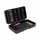 1/4" Torsion Schlagschrauber Bit-Satz für PH/PZ/TORX, 44-tlg