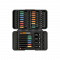 1/4" Torsions-Bitsatz, 40-tlg (34 Bits für Phillips, Pozidriv, TORX® und Sechskant-Schrauben + 2xBithalter + 4 Bit-Steckschlüssel)