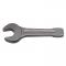 Schlag-Maulschlüssel, kurz, 15° abgewinkelt, SW 70 mm
