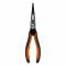 Flachrundzange, ergo, brüniert, 140 mm, industrieverpackt