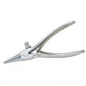 Zange für Außensicherungsringe, gerade Backen, 120 mm