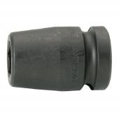 1/2" Kraft-Steckschlüssel-Einsatz, 6kant, SW 1/2"