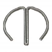 1/2" Drahtfedersicherung für Kraft-Steckschlüssel-Einsätze 15-32 mm + E24