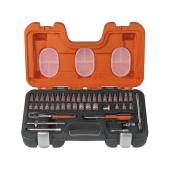 Steckschlüssel-Satz 1/4" 46-tlg