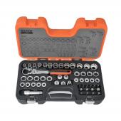 Durchsteck-Steckschlüssel-Satz, 53-tlg