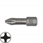 1/4" Bits, 25 mm, Edelstahl, PH 1, 10er Pack