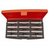 1/2" Steckschlüssel-Satz, lange Ausführung, 12-tlg