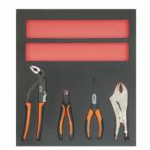 2/3 Einlage, Zangen, 4-tlg