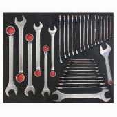 3/3 Einlage, Schraubenschlüssel, 33-tlg